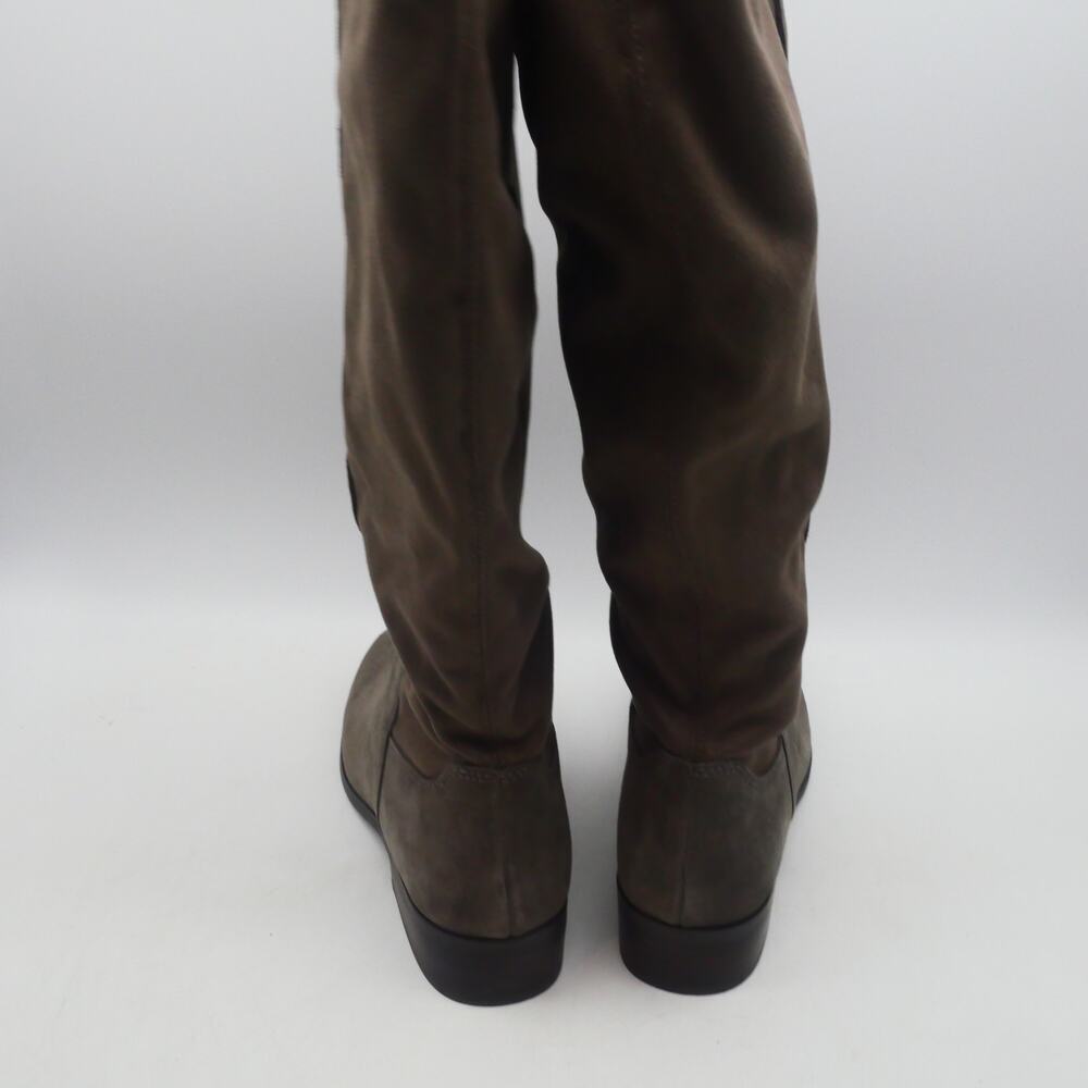 NEW Lucky Women's 7 Calypso Falcon Oiled Suede Tall Boots WIDE CALF - Picture 5 of 10